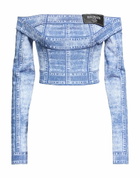 Balmain Womens Top in Blue