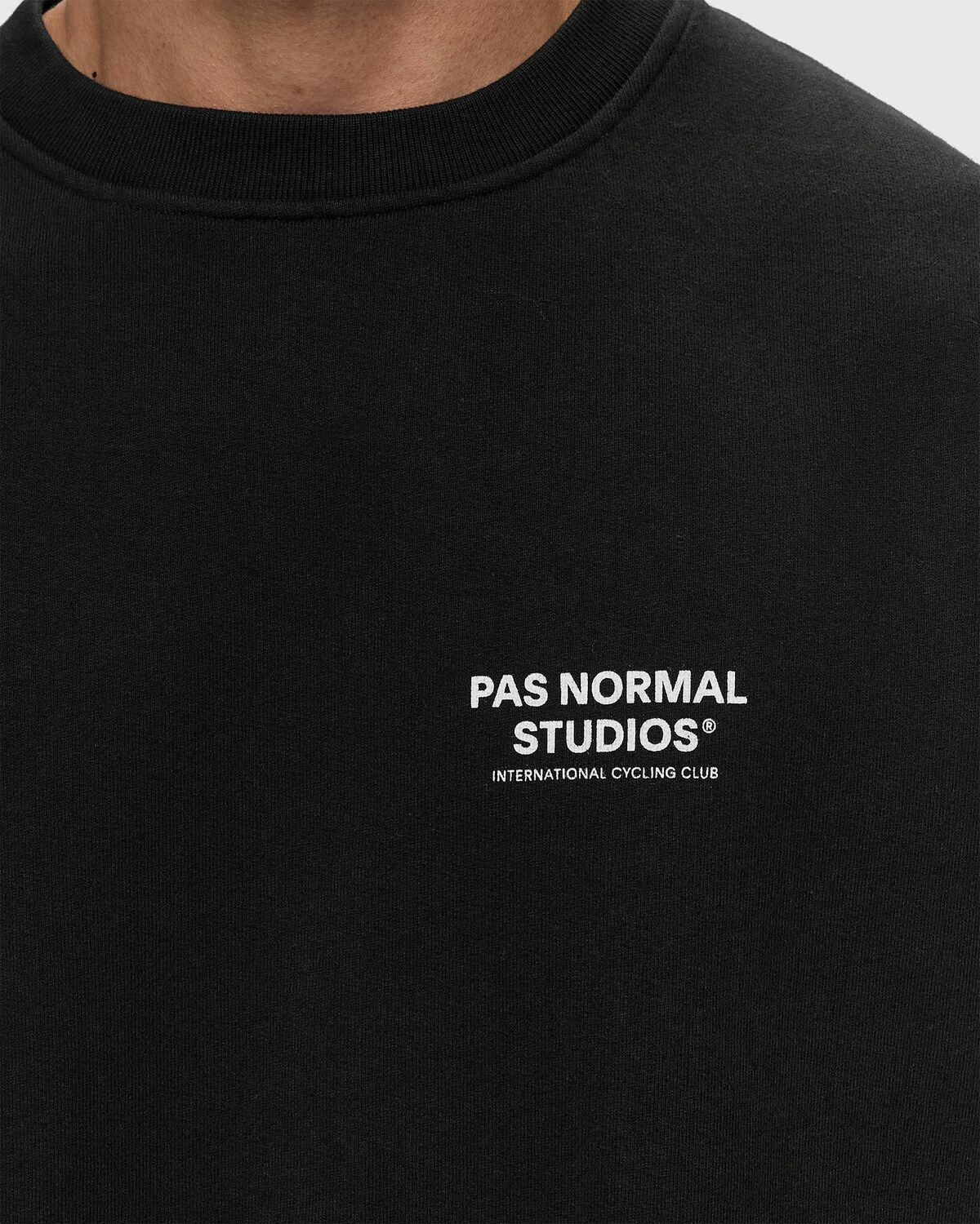 Pas Normal Studios Off Race Pns Sweatshirt Black Sweatshirts