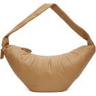 LEMAIRE Tan Large Croissant Bag