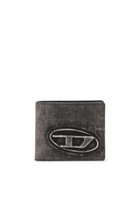 Diesel Wallet in washed denim - Small Wallets - Unisex - Grey