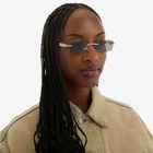 Gucci GG1808S Sunglasses in Gold/Grey 