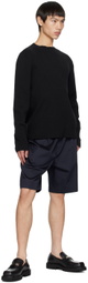 Filippa K Black Plated Sweater