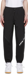 AAPE by A Bathing Ape Black Cotton Lounge Pants