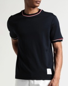 Thom Browne Mens T-shirt in Navy