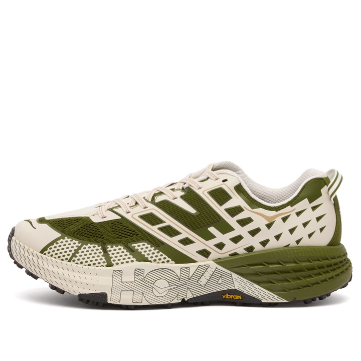 Photo: HOKA ONE ONE U Speedgoat 2 Sneaker in Moss Green/Rose Cream