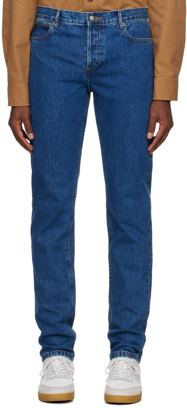 Photo: A.P.C. Indigo Petit New Standard Jeans