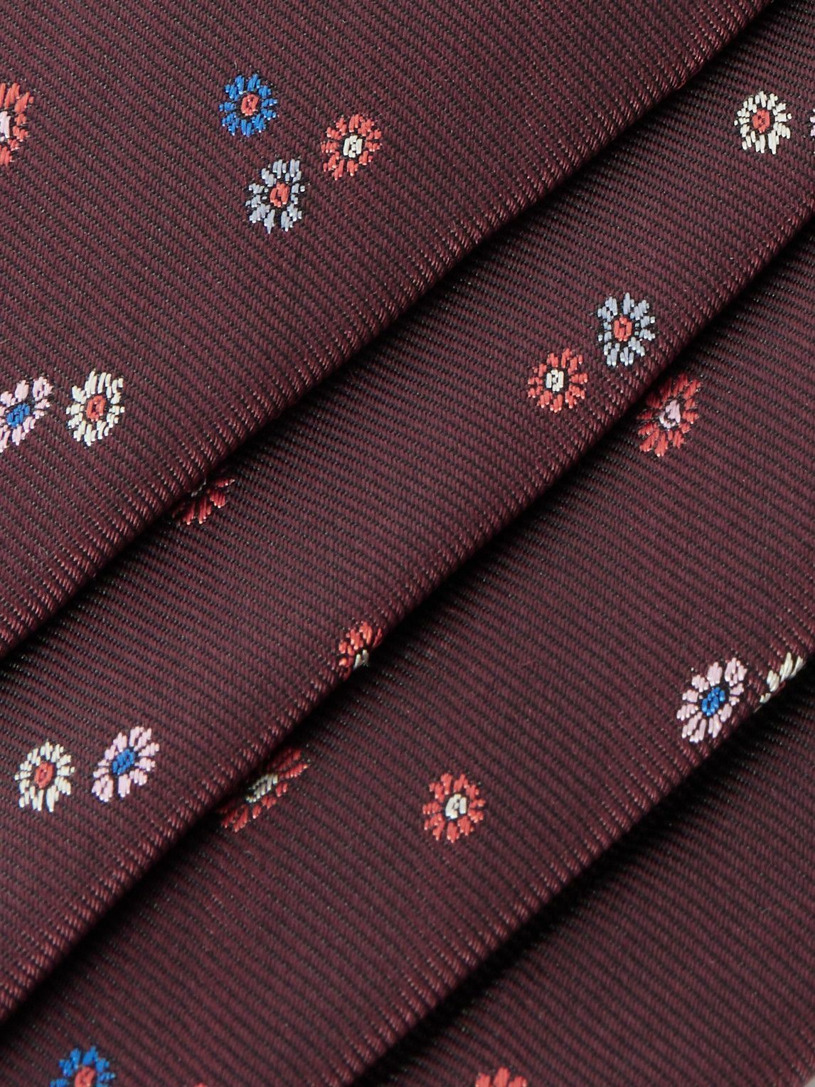 Paul Smith - 8cm Embroidered Silk-Faille Tie