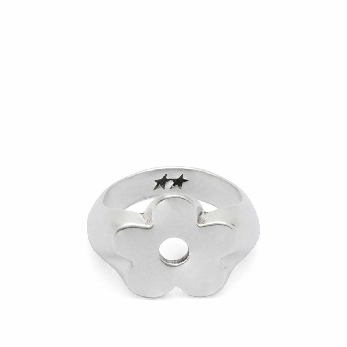 TwoJeys Flower Ring in Silver