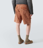ERL Denim cargo shorts
