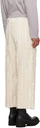 Tondolo Off-White Old Toiles Trousers