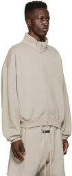 Fear of God ESSENTIALS Gray Full Zip Jacket