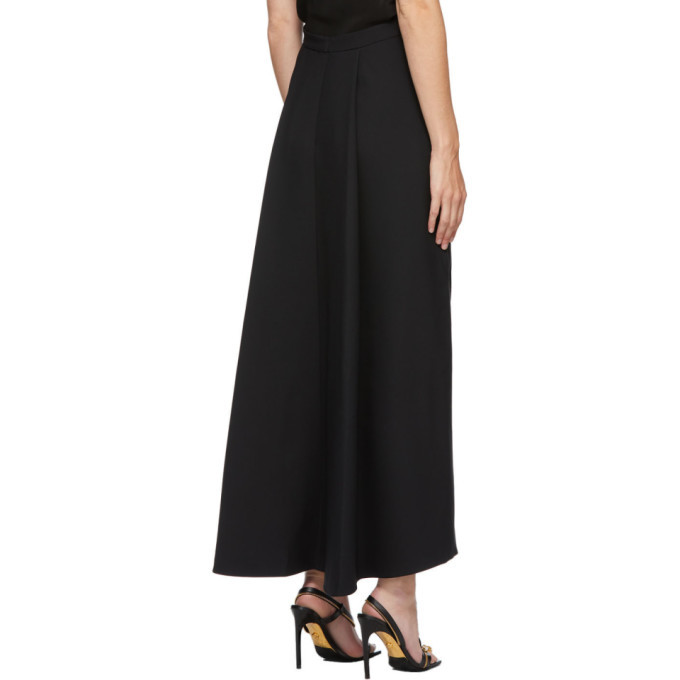 Alexander McQueen Black Wool Tail Skirt Alexander McQueen