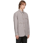 Han Kjobenhavn Grey Pocket Army Shirt