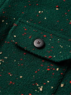 Visvim - Collins Wool and Linen-Blend Tweed Overshirt - Green