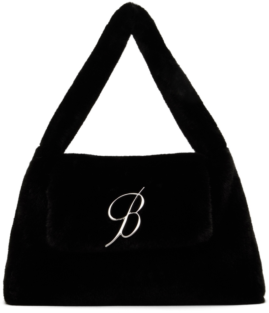 Blumarine Black Large Flap Bag