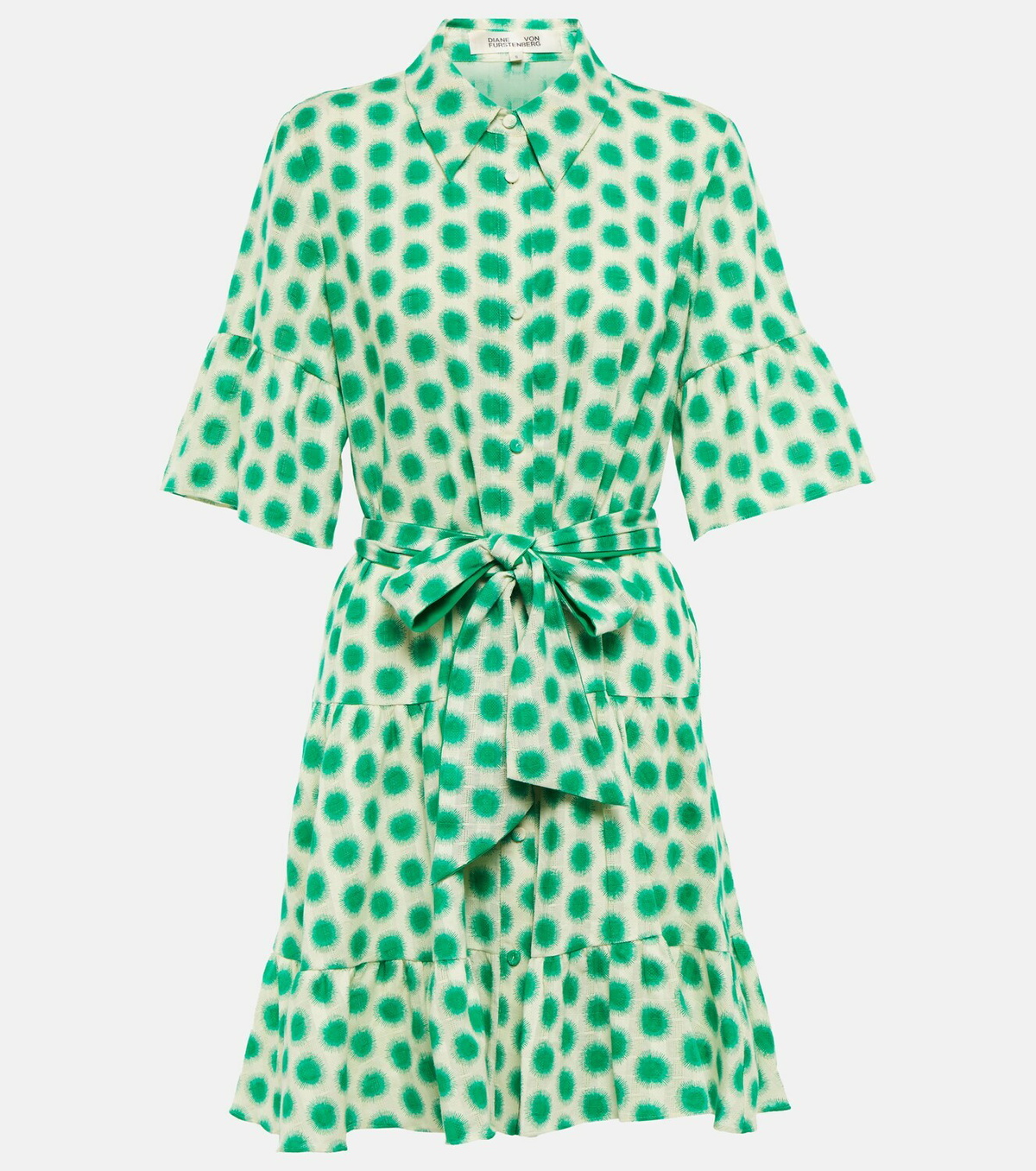 Diane von Furstenberg - Beata belted shirt dress