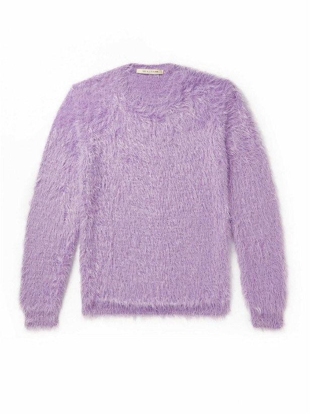 Photo: 1017 ALYX 9SM - Brushed-Knit Sweater - Purple