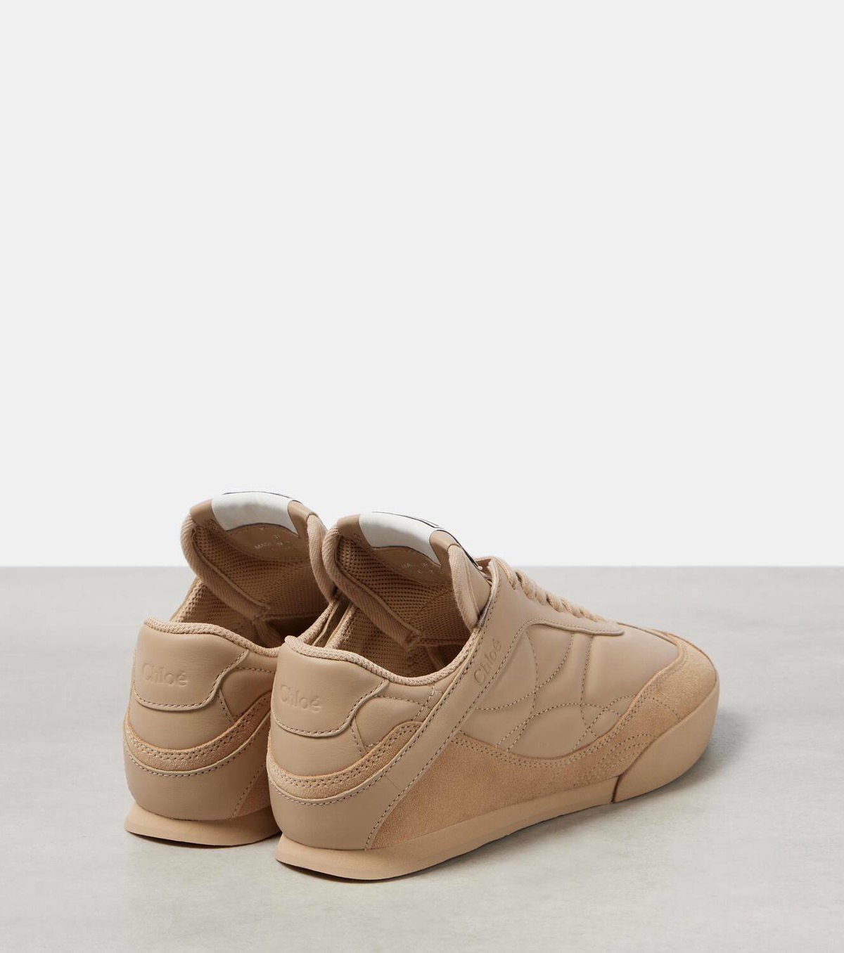 Chloé Chloé Kick leather low-top sneakers