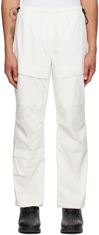 Photo: Burberry White Beresford Cargo Pants