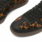 Adidas Samba OG W Sneaker in Black/Green/Cream White