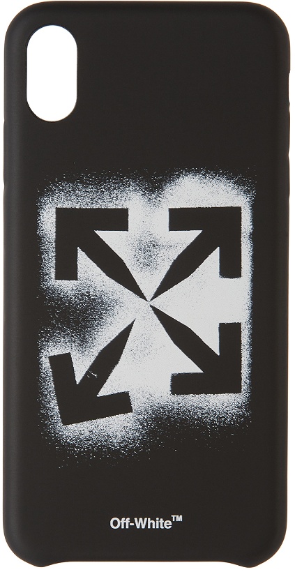 Photo: Off-White Black Stencil iPhone XS Max Case