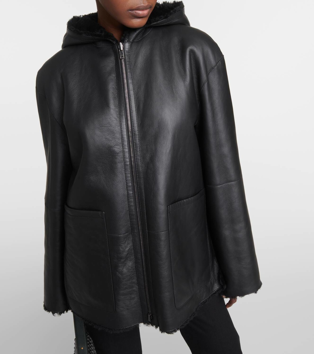Joseph Cosser reversible shearling coat