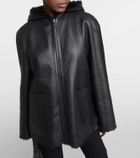 Joseph Cosser reversible shearling coat