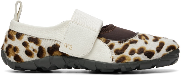 Photo: Wales Bonner Beige & Brown Jewel Mary Jane Sneakers
