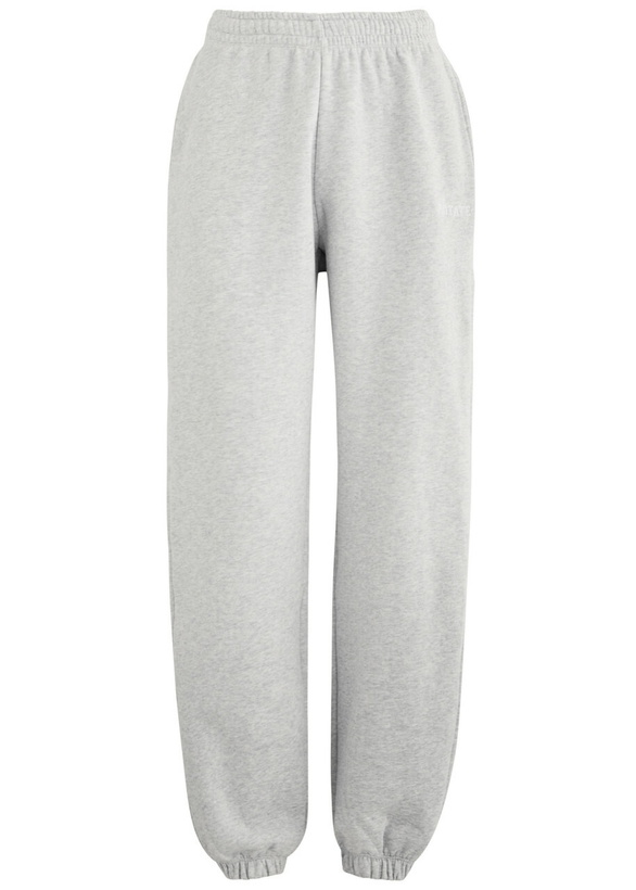 Photo: Rotate Sunday Logo Cotton Sweatpants Light Grey