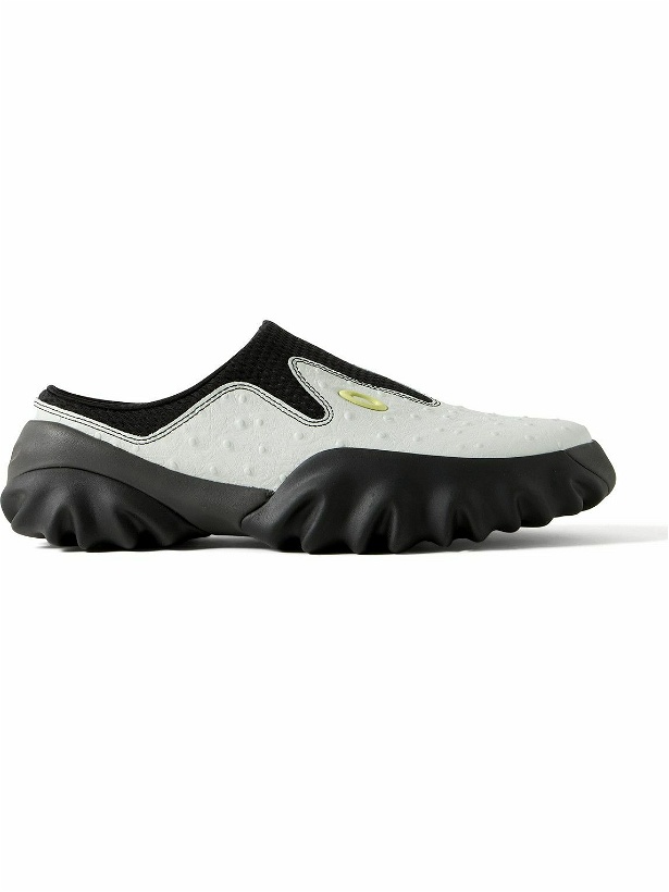 Photo: Oakley Factory - Brain Dead Chop Saw Mesh and Textured-Leather Slip-On Sneakers - White