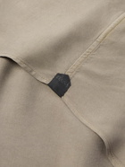 Zegna - Garment-Dyed Silk Shirt - Brown