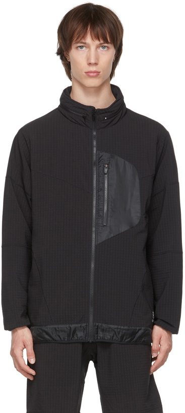 Photo: Gramicci Black Stormfleece Zion Jacket