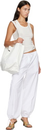 Tekla White Beach Tote