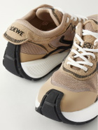 LOEWE - Pogo Rubber-Trimmed Mesh Sneakers - Neutrals