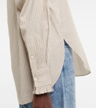 Marant Etoile Saoli striped cotton shirt