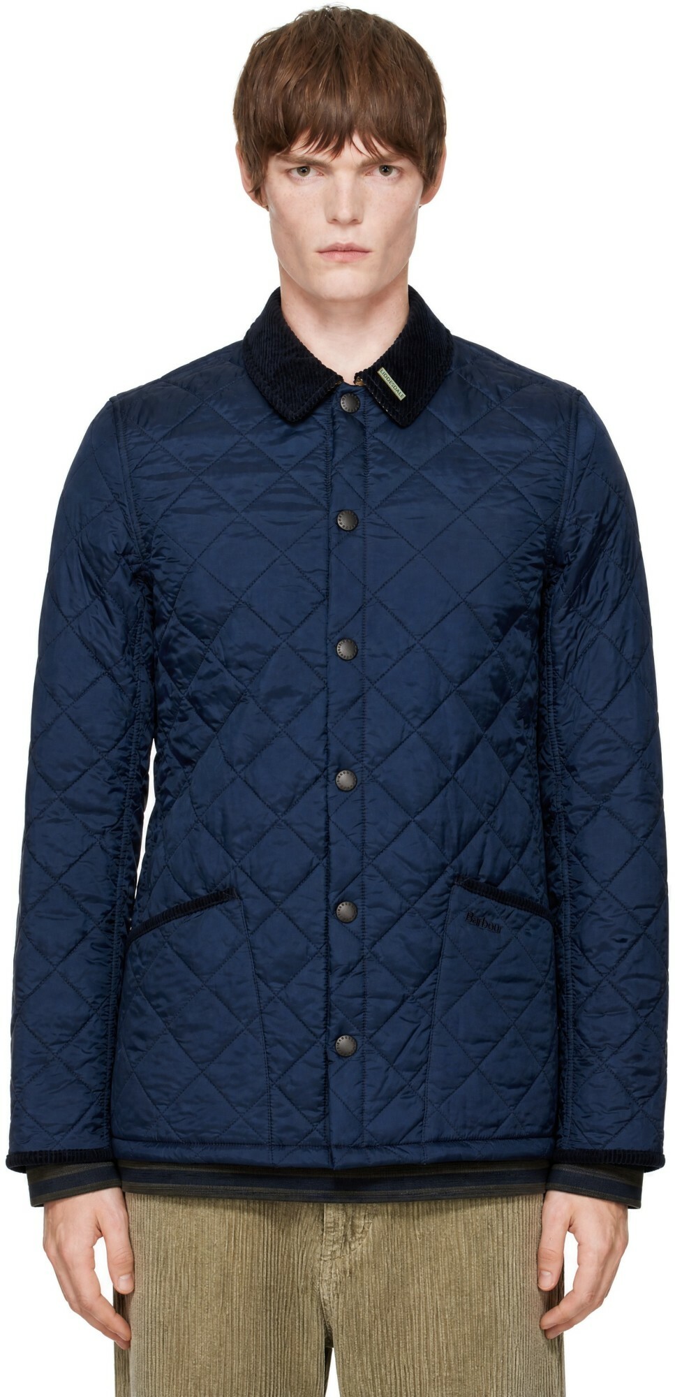 Barbour Navy Icons Heritage Quilted Jacket