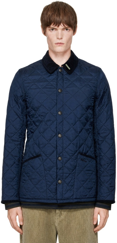 Photo: Barbour Navy Icons Heritage Quilted Jacket
