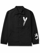 Y-3 - Logo-Appliquéd Recycled-Shell Coach Jacket - Black