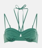 Ulla Johnson Aleena halterneck bikini top