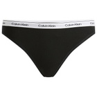 Calvin Klein Women's Icon Bikini Brief - 3 Pack in Black/White/Animal Mirror Oxford Tan