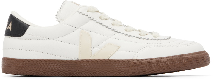 Photo: VEJA White Panenka Leather Sneakers