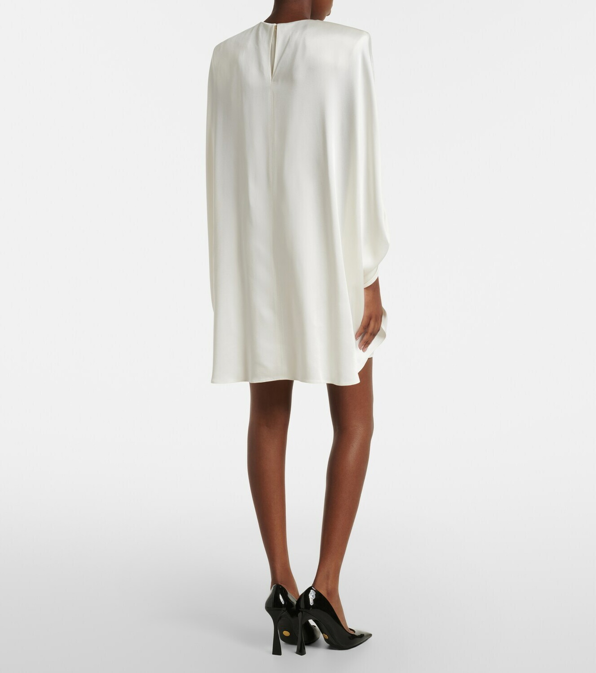 Stella McCartney Draped caped minidress