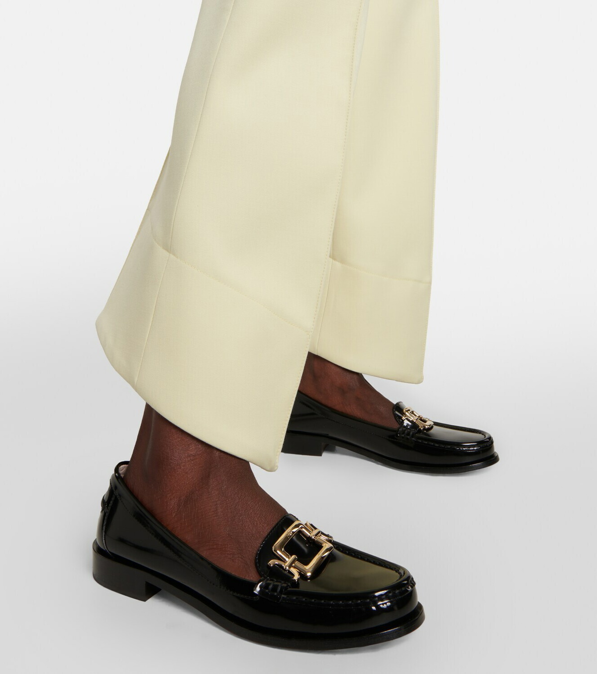Roger Vivier Morsetto leather loafers Roger Vivier