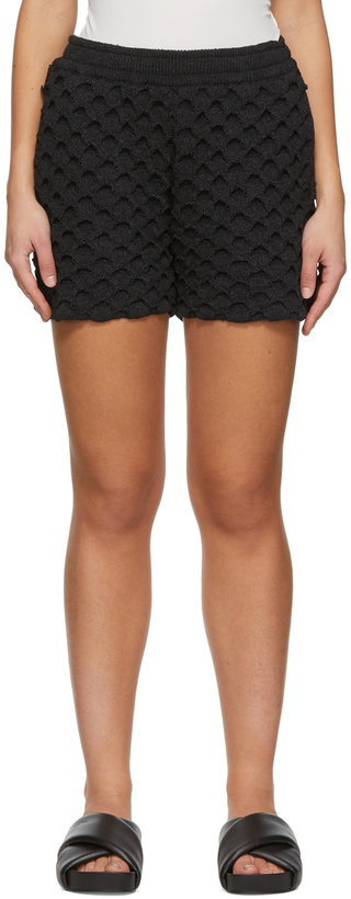 Photo: CFCL Black Oriel Paper Shorts