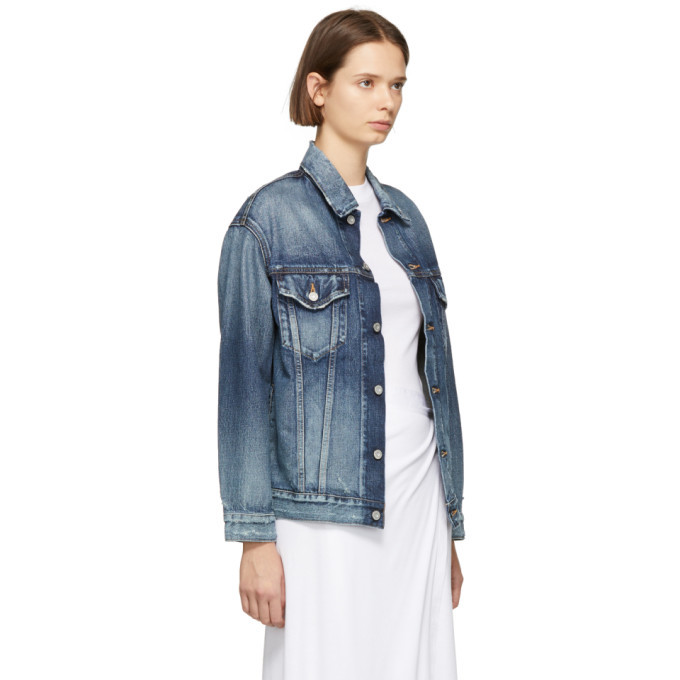 Moussy Vintage Blue Denim Mars Trucker Jacket