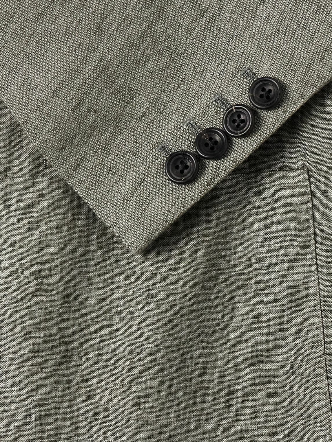 Kingsman - Linen Suit Jacket - Green