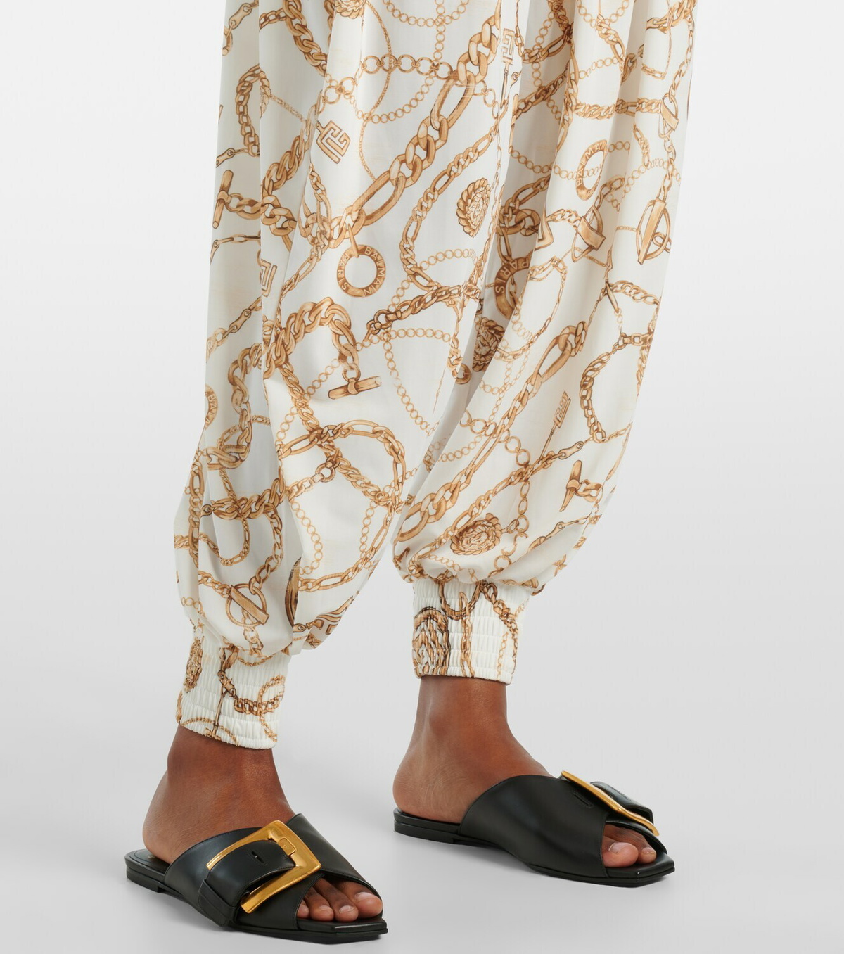 Balmain Chain printed jumpsuit