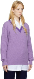 Manors Golf Purple Patch Sweater