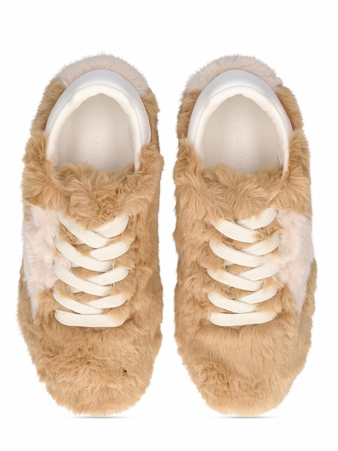 STELLA MCCARTNEY - Loop Faux Fur Sneakers Stella McCartney