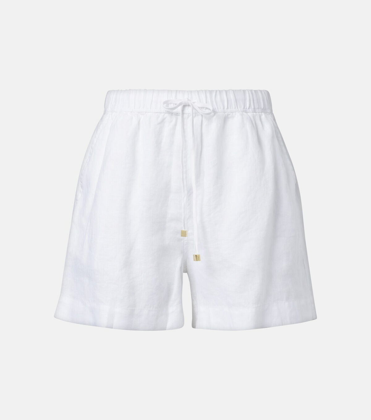 Heidi Klein White Bay linen shorts